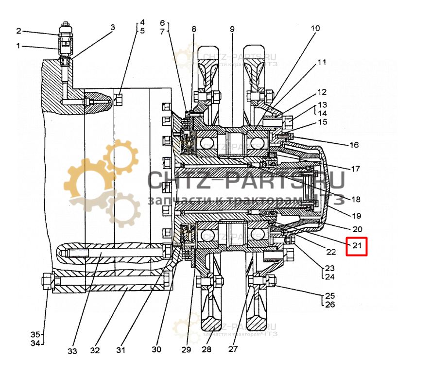 Гайка 700-28-2317
