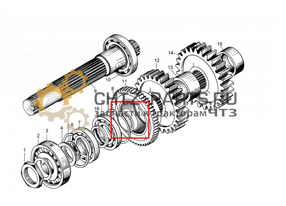 Втулка 50-12-536