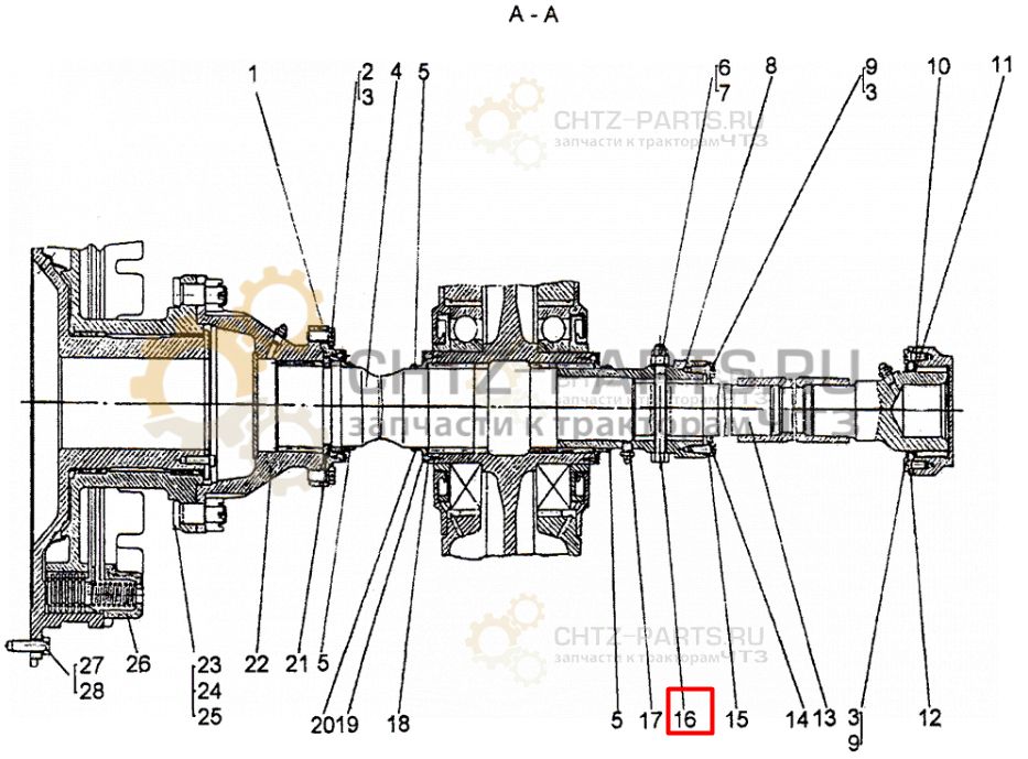 Болт 700-28-2452