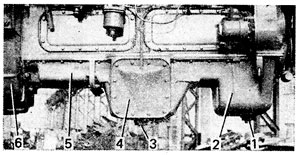 Установка картера дизеля