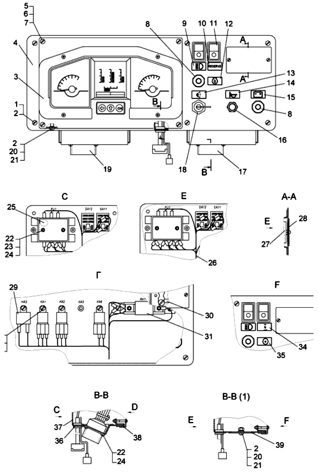 Блок контроля и пуска Т10М