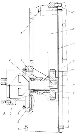 Корпус распределительных шестерен